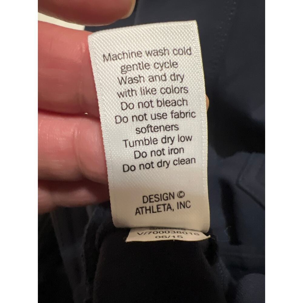 Women's Athleta Drawstring Waist and Ankle Jogger Pants Blue Size S - Picture 9 of 10